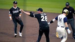 The current head coach is chris lemonis, who replaced interim head coach gary henderson.they have appeared in the college world series 12 times. Notre Dame Beats Mississippi State Baseball Forces Super Regional Game 3
