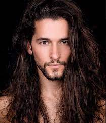 Headshot Throwbacks With Fritzyap Long Hair Styles Men Long Hair Beard Hair And Beard Styles