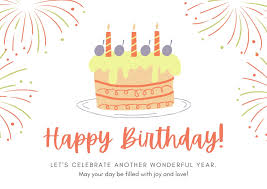 Printable happy birthday cards free. Free Custom Printable Birthday Card Templates Canva