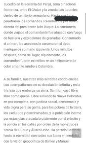 Fuentes humanas también confirmaron que en los combates habría muerto el viejo, como se conocía a santrich entre esos grupos guerrilleros. Zt7zqygdtdlblm