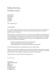 Paediatric Nurse Cv Template