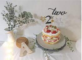 100均で誕生日を華やかに ダイソー セリア キャンドゥおすすめグッズ mamagirl ママガール 赤ちゃん ケーキ 2歳 誕生日 ケーキ ハーフバースデー ケーキ