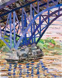 Strawberry mansion bridge this bridge, built in 1897, was originally used to carry trollies between fairmount park and a former amusement park. Strawberry Mansion Bridge Janice Hayes Cha