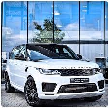 Upgraded features such as a fixed panoramic roof complete the refined look. Dream Car Range Rover White Range Rover Sport Range Rover Sport Black