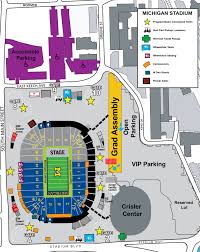 stadium map spring commencement