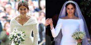 George em rolls royce phanton vi de 1977 a irmã mais velha de eugenie, a princesa beatrice, foi madrinha. Princesa Eugenie Usa Vestido Mais Decotado Que Meghan Markle Bem Parana