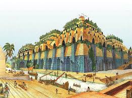 The Hanging Gardens Of Babylon Gardens Of Babylon Hanging Garden Ancient Architecture