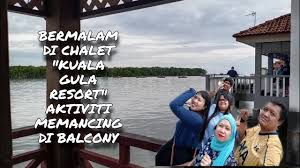 Known as the largest mangrove in peninsular malaysia, it is flocked. Bermalam Di Chalet Kuala Gula Resort Sambil Memancing Dari Balcony Vlog 2 Youtube