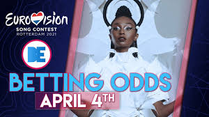 We don't offer any bets on these odds. Eurovision 2021 Betting Odds Ranking 04 04 2021 Youtube