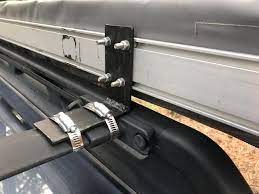 Arb Awning To Factory Cross Bars Collapsible Poles Roof Rack Mending Plates