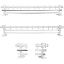 Stor perde nasıl sökülüp takılır. Perdejim Beyaz Cift Rayli Ahsap Rustik Perde Askisi Rustik Fiyati