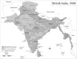 Historic maps british India - Maps of India