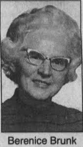 Berenice Elaine “Bernice” Seaman Brunk (1915-1993)