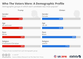 Chart Who The Voters Were A Demographic Profile Statista