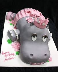 Hippo Ballerina Cake Hippo Cake Ballerina Cakes Cute Cakes