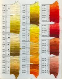 Dmc Tapestry Wool Colour Chart Les Patrons De Broderie