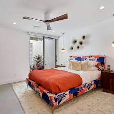 60 casa vieja turbina™ dc damp bronze ceiling fan. 75 Beautiful Mid Century Modern Bedroom Pictures Ideas June 2021 Houzz