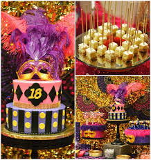 To have a masquerade theme for your new year's eve party is an exciting and fun way to celebrate the upcoming year. Kara S Party Ideas Masquerade 18th Birthday Party