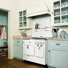 Repainting kitchen cabinets old kitchen cabinets kitchen units kitchen paint black cabinets painted kitchen cupboards cream cupboards coloured kitchen cabinets kitchen storage. 13 Thrifty Ways To Give Your House Vintage Charm Repainting Kitchen Cabinets Cottage Kitchens Home Kitchens