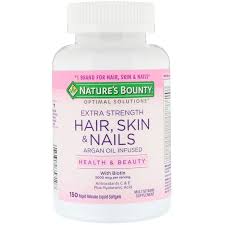 Hair skin and nails nature's bounty resenha. Nature S Bounty Hair Skin Nails 60 Capsulas Skincare Japanshop