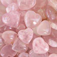 Rose Quartz Puffy Heart Light Pink Crystal Valentine Gift Love Gemstone Display Metaphysical He Baby Pink Aesthetic Light Pink Walls Pastel Pink Aesthetic