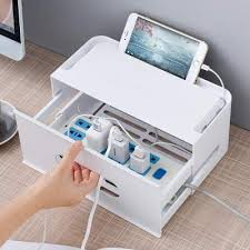 Shop devices, apparel, books, music & more. Manava Desk Cable Cord Storage Organizer Cable Management Box Power Strip Cover With Phone Tablet Holder Stand Hide Cable Box For Home Office Desktop Entertainment Center Buy Online In Fiji At Fiji Desertcart Com