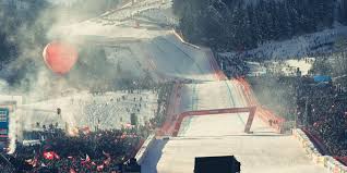 Der Zieleinlauf Aus Sicht Der Vip Tribune Beim Hahnenkamm Rennen In Kitzbuhel Audi Hahnenkamm Rennen Kitzbuhel