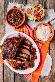 Getting your pork roast ready for roasting. Pernil Style Roast Pork The Woks Of Life