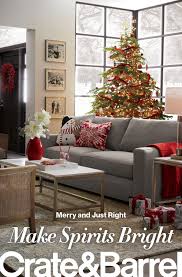 Find All You Need To Make This Holiday Season Merry And Just Right At Crate And Barrel Simple Christmas Decor Christmas Room Decor Christmas Room