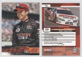Last season, whenever i felt like the race could really use a caution, i always picked a backrunner to wish destruction upon. 2005 Press Pass Trackside Reed Sorenson 41 Ebay