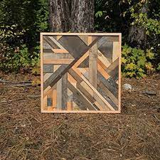 Misdirection Reclaimed Wood Art Boards By The Bay Arte Decoracao Na Parede Moveis De Madeira Decoracao