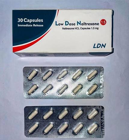 LDN Low dose Naltrexone 1.5 Mg Capsule at ₹ 90/strip | Naltrexone Hcl Tablets in Kuhi | ID: 2858640368233