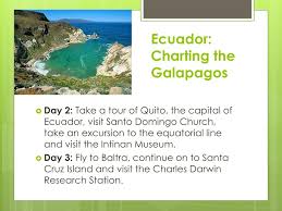 Ppt Ecuador And The Galapagos Islands Powerpoint