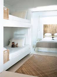 The offset built in bunk beds have 13 storage drawers for clothes as well as a hidden storage area. Summer Home Bunk Beds Built In Built In Bunks Bunk Rooms