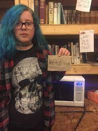 Having my salon has allowed me to work on. Blue Hair Blue Life Try To Tear Her Down Even More Roastme