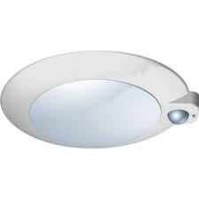 Liteco 6 Round Led Closet Light W 15w Motion Sensor Capable In White Detail Hd Supply