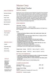 Scroll down below for more information about teacher resume formats and such. 76 With Resume Samples Teachers Resume Format