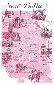 Delhi is also commonly known as ncr region which consists of noida, gurgaon, ghaziabad and faridabad. Old Map Of New Delhi India Delhi India India Travel India