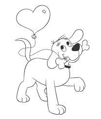 Free printable valentine heart balloons coloring pages for kids.free online valentines day ideas activites worksheet for kids.valentines day clipart black and white. Coloring Page Valentine S Day Dog Pets Valentine Coloring Pages Valentines Day Coloring Page Valentine Coloring
