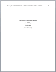 Apa (american psychological association) is most commonly used to cite sources within the social sciences. Purdue Owl Apa Formatting And Style Guide Writing Lab Apa Style Paper Writing Classes