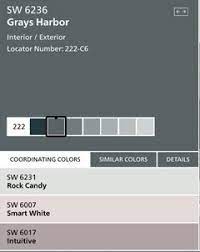 My kitchen walls are painted agreeable gray and my trim is pure white, the tile is old and is a pale pink/cream color. Exterior Paint Gray Or Navy