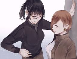 Check spelling or type a new query. Anime Jujutsu Kaisen Maki Zenin Nobara Kugisaki Brown Hair Brown Eyes Glasses Girl Digital Art By Anime Jujutsu Kaisen