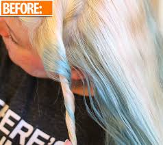 If you're still concerned this will take a while to wash out. 10 Ways To Remove Stubborn Blue Hair Dye