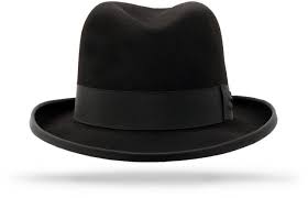 Homburg Black Homburg Mens Black Dress Homburg Hat