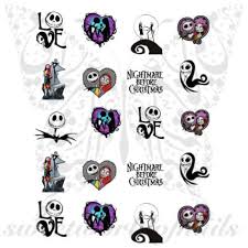 Check spelling or type a new query. Nightmare Before Christmas Nail Art Jack Sally Love Slides