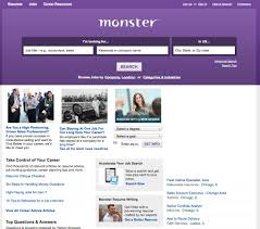 Monster Com Is One Of The Largest Online Job Search Sites Online Job Search Job Search Job Career