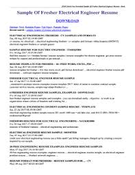 sample copy of resume for freshers