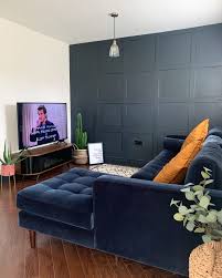If you're looking to bring effortless elegance and luxurious lounging into your living room, bedroom or even home office, look no further than a settee. Corner Sofa Seating Area Inspiration Navy Sofa Living Room Navy Living Room Decor Navy Living Rooms