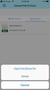 Download the converted file or sign in to share it. Convert Pdf To Excel App For Iphone Free Download Convert Pdf To Excel For Ipad Iphone At Apppure