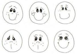 Duygular Boyamasayfasi Okuloncesi Boyama Sayfalari Duygular Yuzler